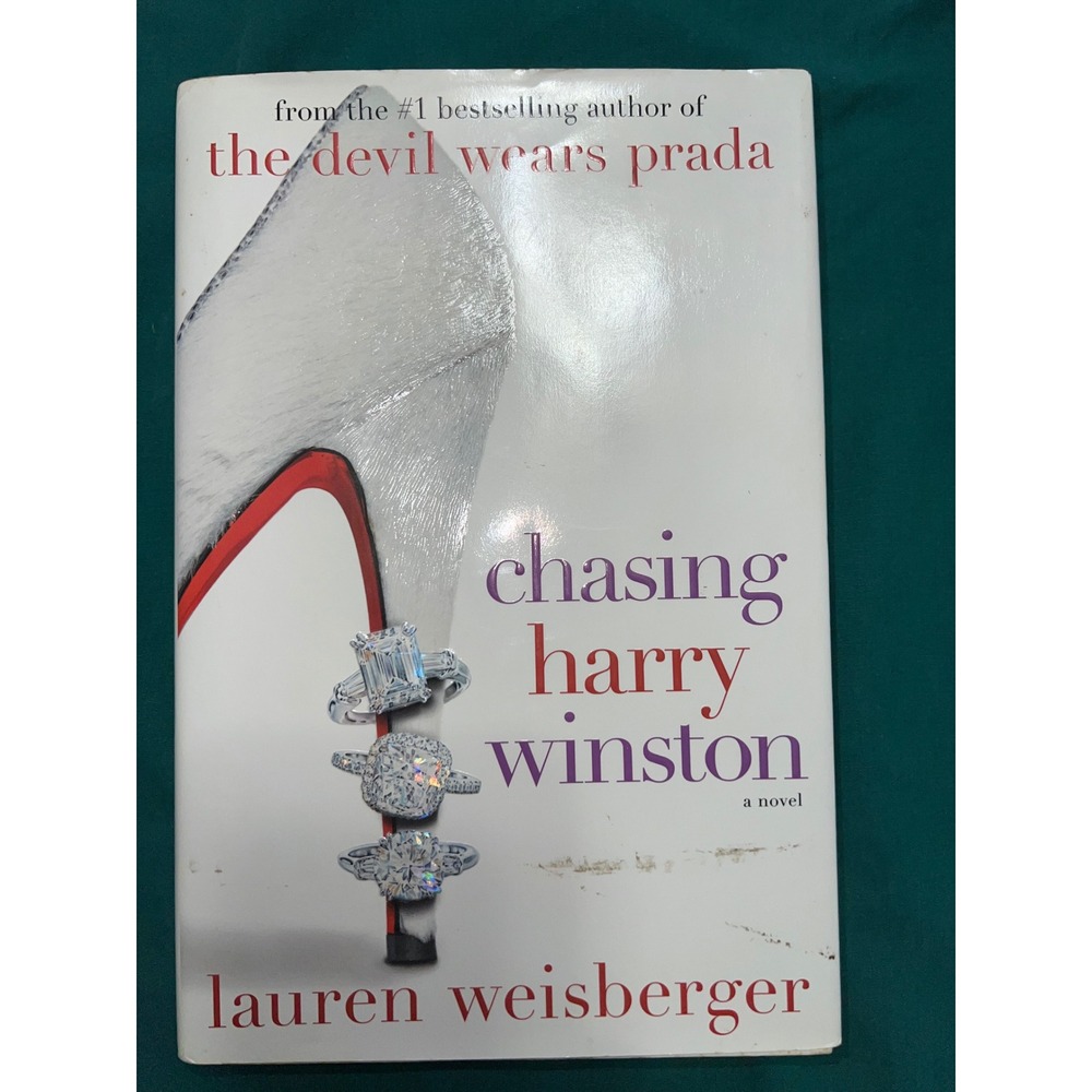 Chasing Harry Winston Lauren Weisberger Hardcover Novel‎ 9780743290111